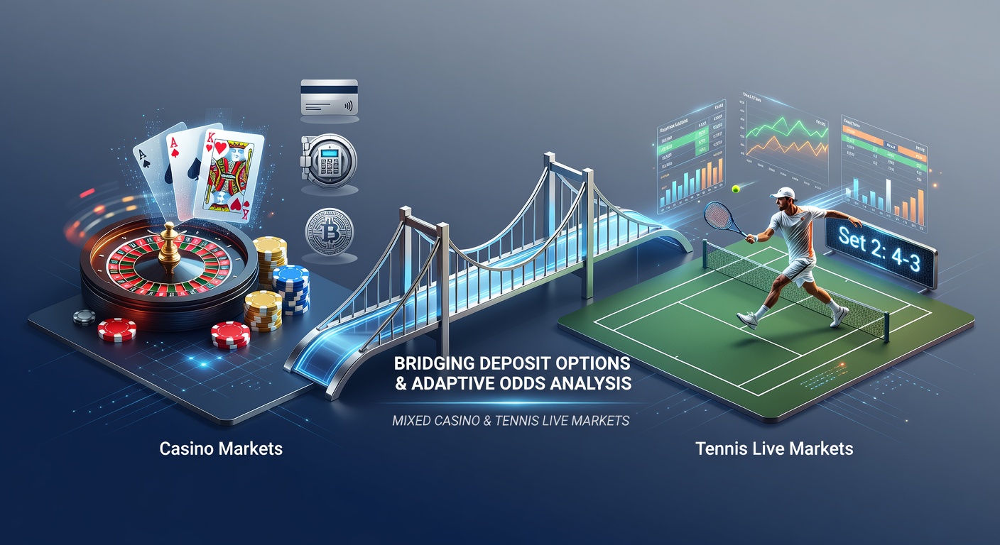 Visualisierung adaptiver Quotenänderungen während gleichzeitiger Casino- und Tennis-Live-Aktivitäten
