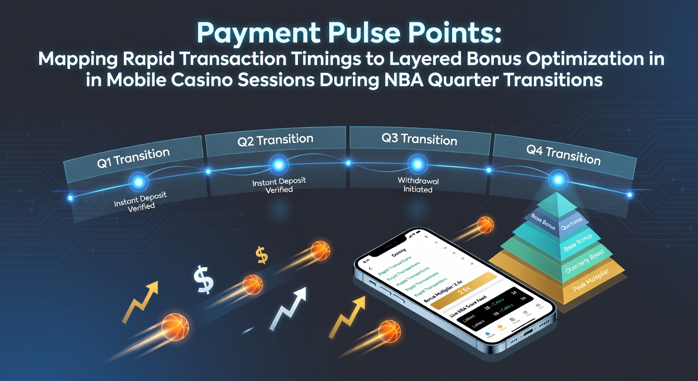 Darstellung von Transaktionsflüssen und Bonus-Layering in mobilen Casino-Apps während NBA-Spielpausen