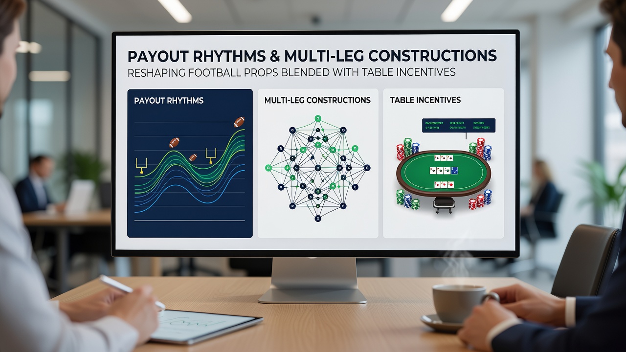 Visualisierung von Multi-Leg-Wettstrukturen und Bonus-Integration in mobilen Sessions