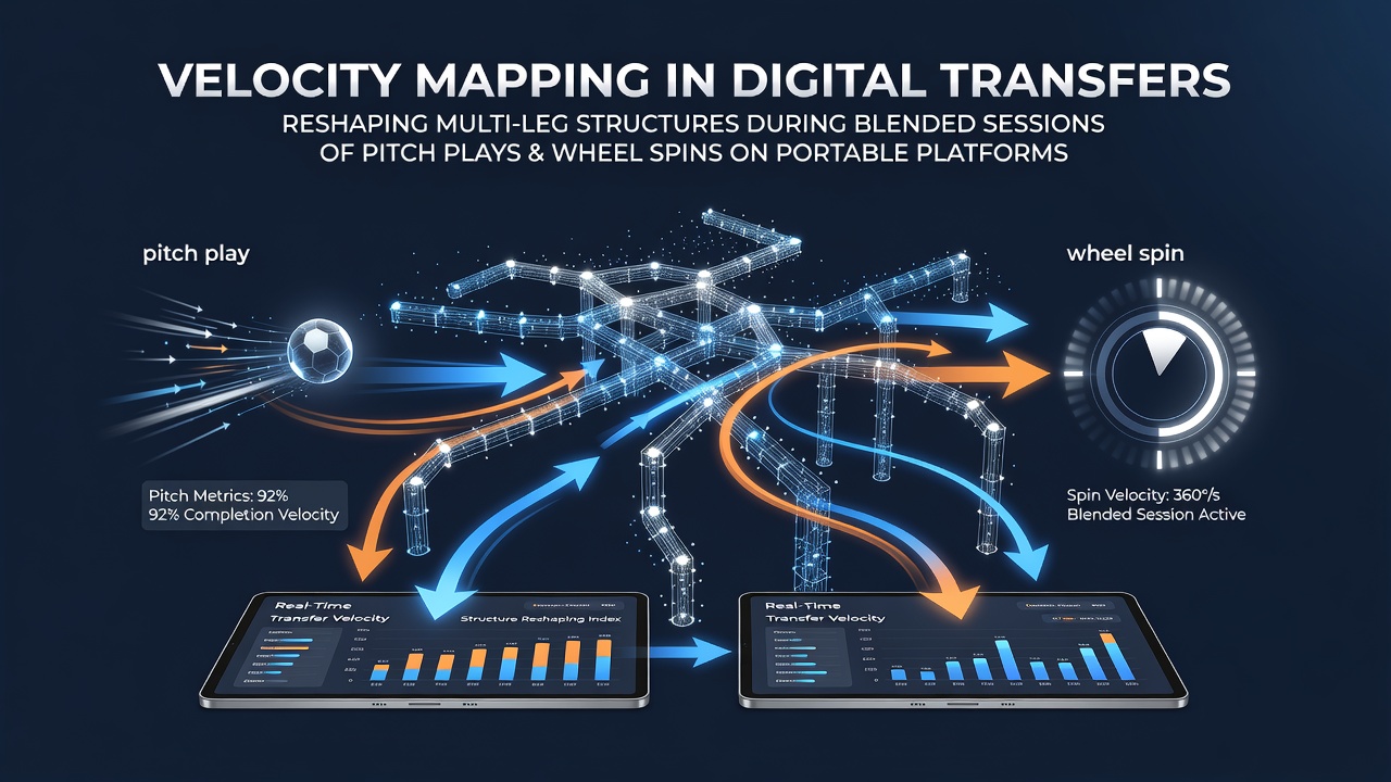 Darstellung der Geschwindigkeitskartierung digitaler Transfers in mobilen Wettumgebungen